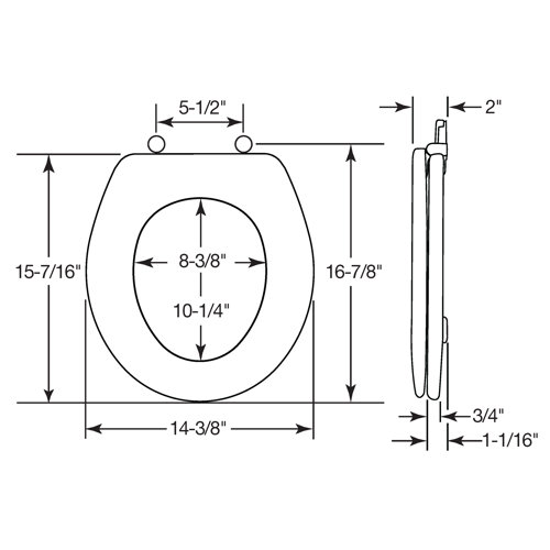 House & Homebody Co. Round Toilet Seat and Lid & Reviews Wayfair